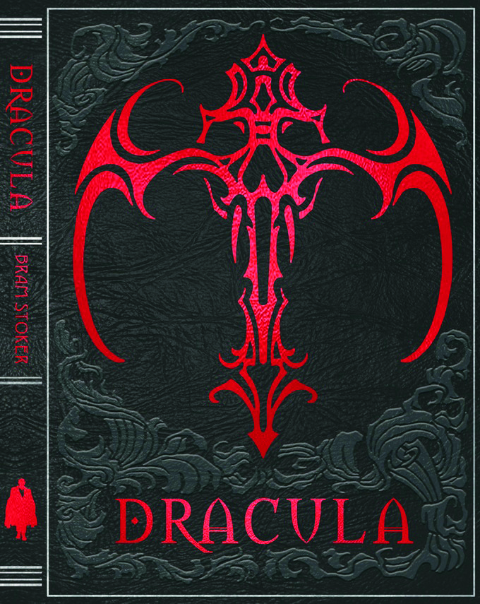 Dracula book cover.
