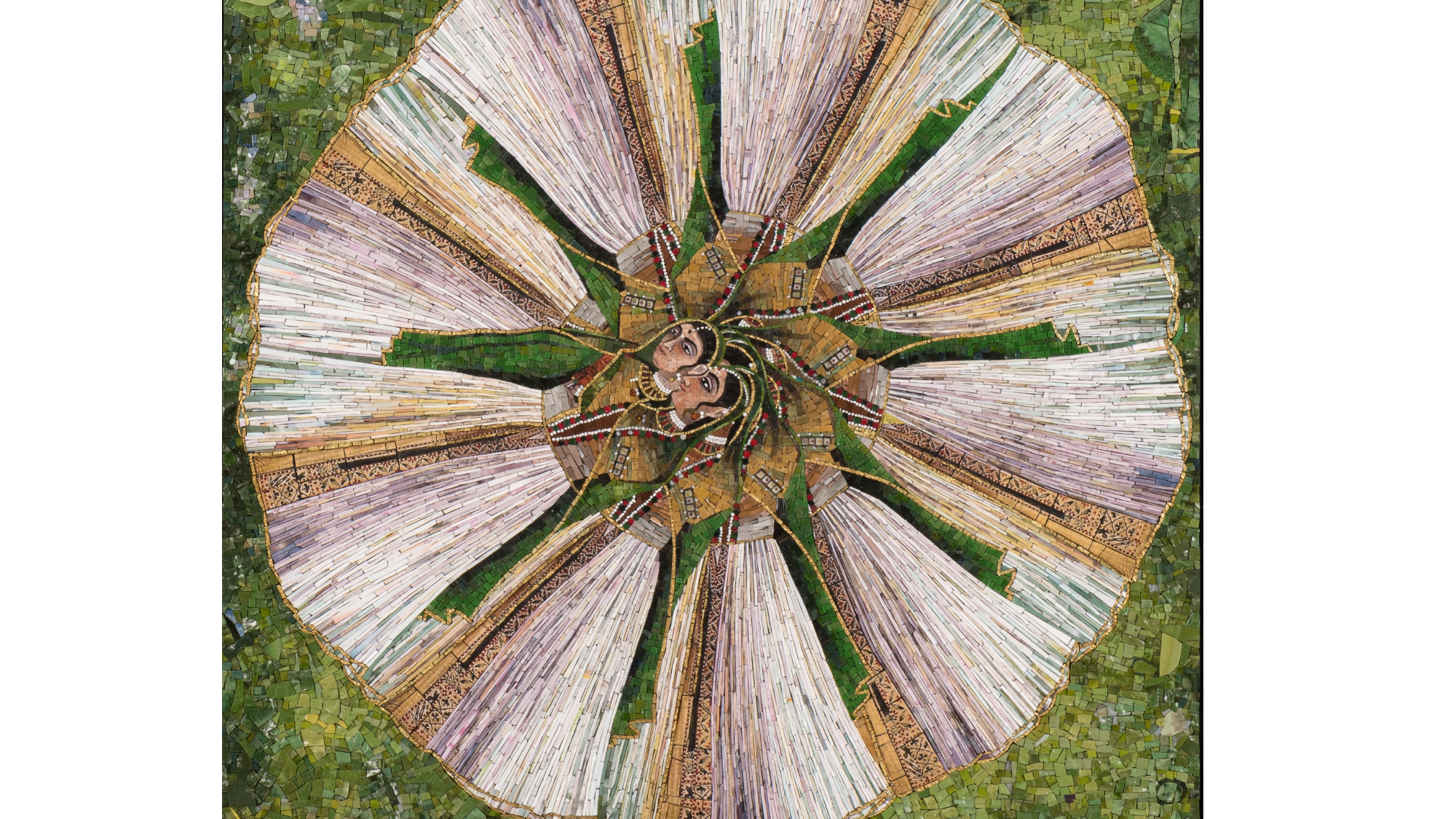 Shahzia Sikander (Pakistan/USA, b. 1969), Arose (detail), 2020 © Shahzia Sikander, Courtesy the artist and Sean Kelly, Photo: Adam Reich