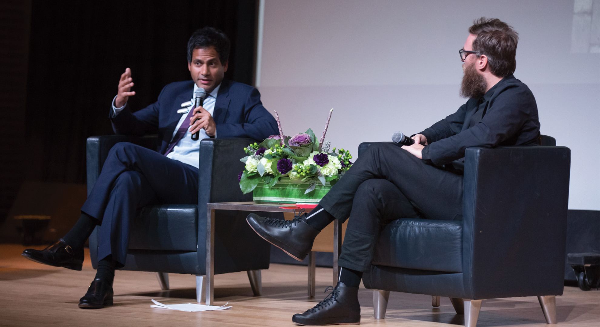 Jameel Jaffer and Charles Stenkievich ©Lisa Milosavijevic
