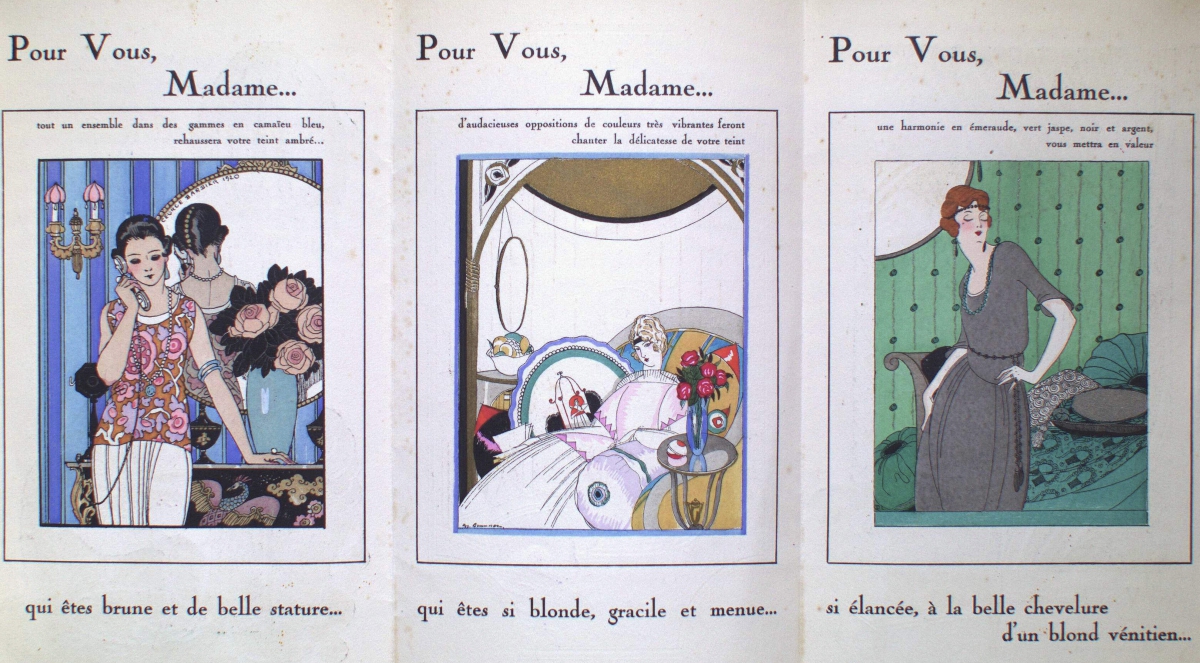 Pour Vous Madame... qui fait blonde au de la belle saison.  
Pour Vous Madame... qui aime la Musique, garde-la!  
Pour Vous Madame... a cheveux, la belle dameuse fait blond velours.
