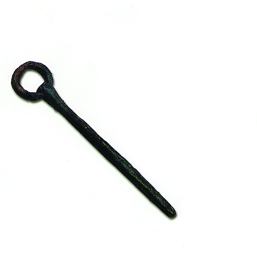 Viking cloak pin.