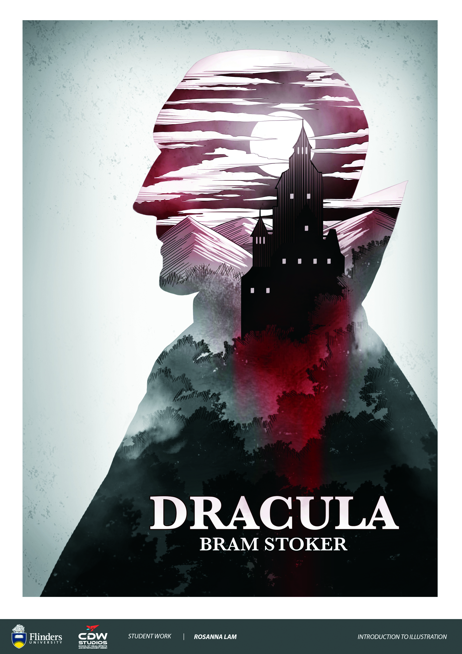 Dracula book cover.
