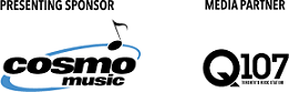 PRESENTING SPONSOR cosmo MEDIA PARTNER Q107