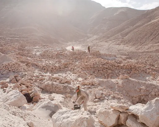 Excavating Quilcapampa in southern Peru’s Sihuas Valley. Photograph by Lisa Milosavljevic.