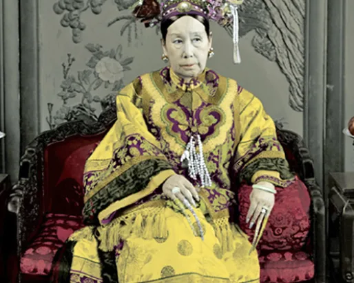 Empress Dowager Cixi, Image by Jung Chang
