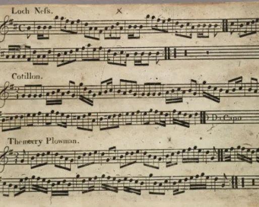 European Music Book. Detail. 1835.
