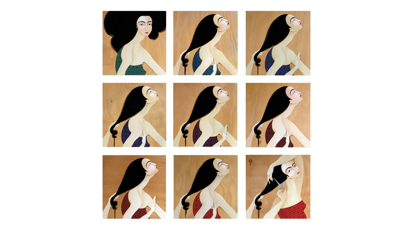 Répétition d'une figure dans une illustration