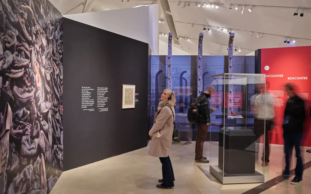 Exposition sur Auschwitz au ROM