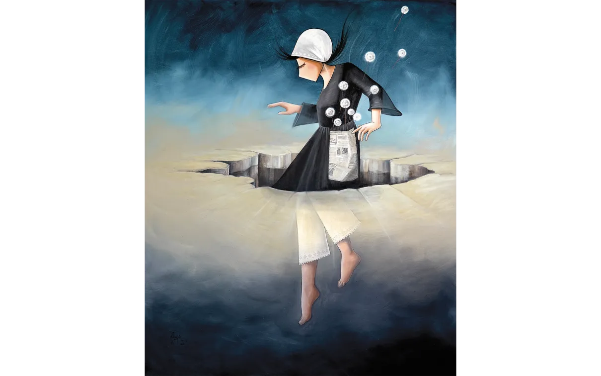 Peinture de Shamsia Hassani