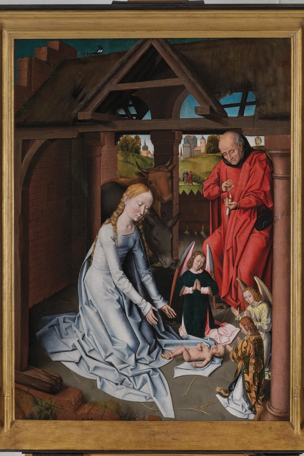 Naissance du Christ Hans Memling vers 1480 Huile sur panneau