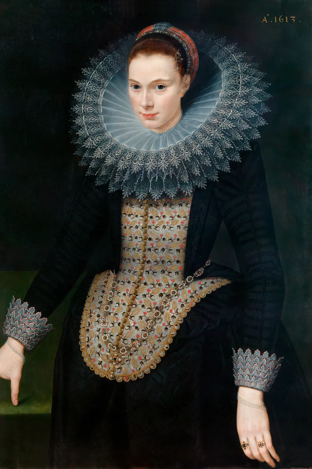 Portrait d'une jeune femme 