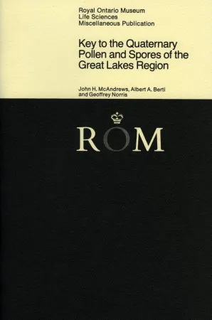Couverture du livre Key to the Quaternary Pollen and Spores of the Great Lakes Region (Clé des pollens et des spores du Quaternaire de la région des Grands Lacs)