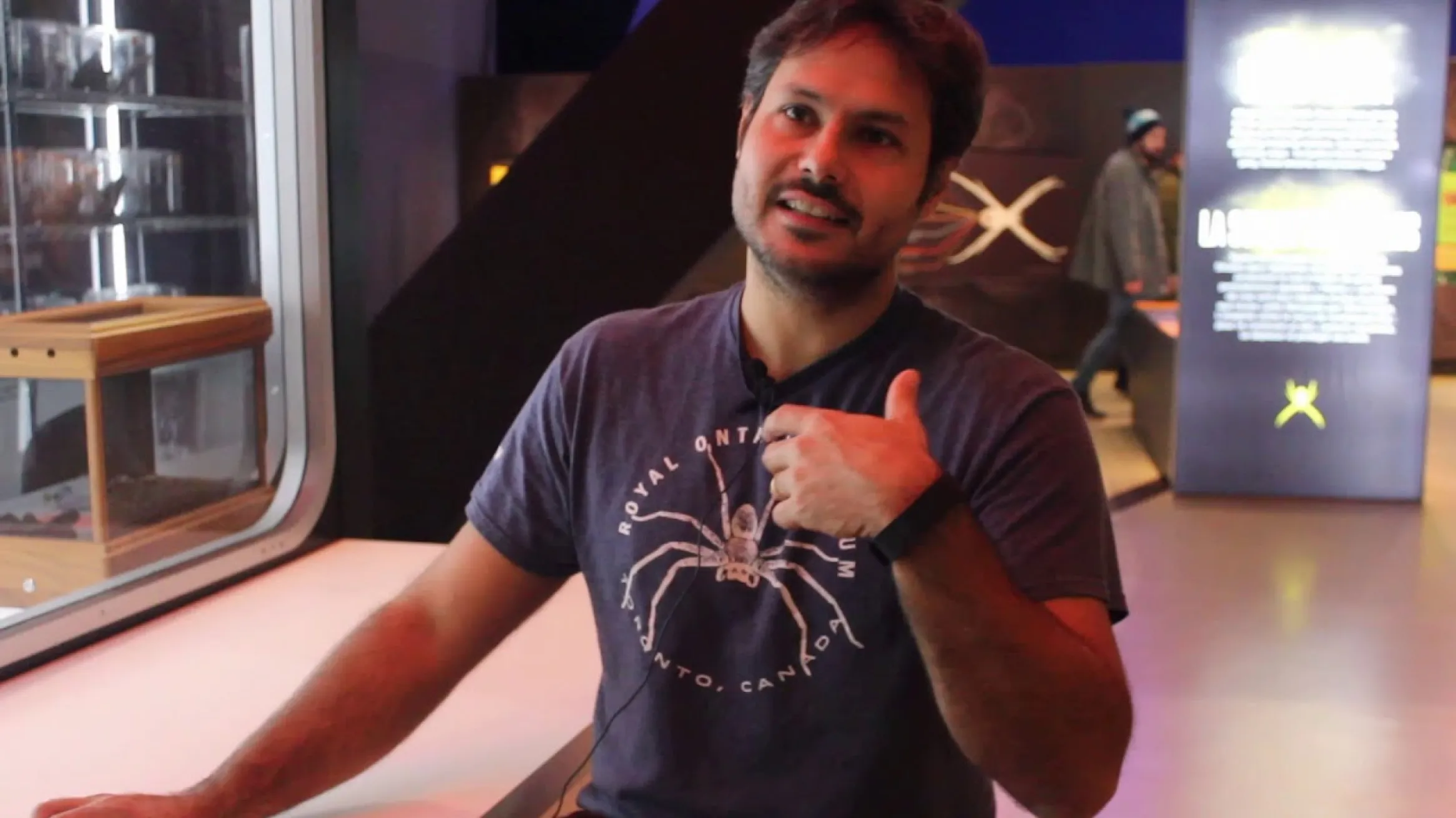 Entomologist Mateus Pepinelli explains how to milk a spider for its venom
