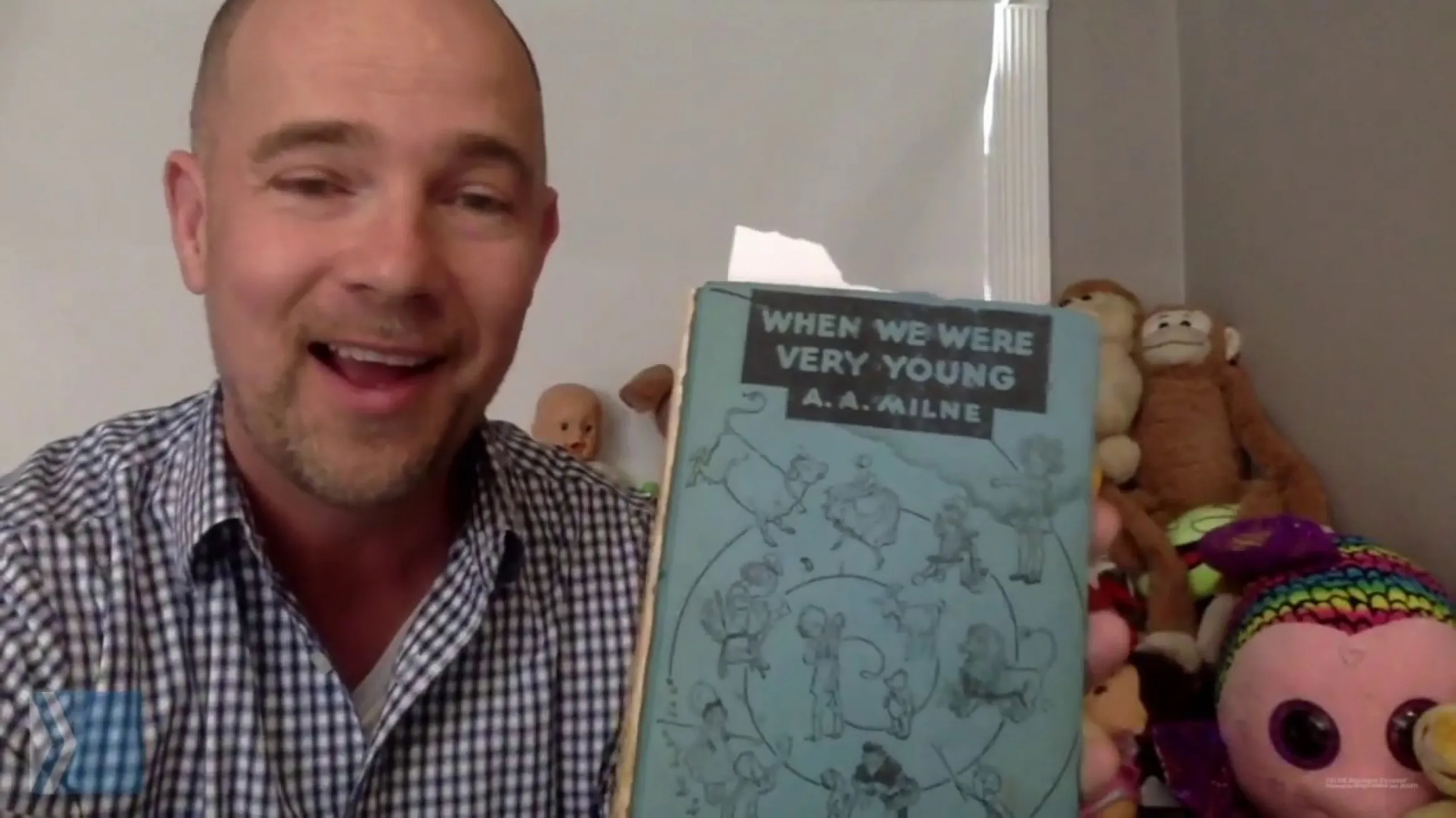 Musée royal de l'Ontario - lectures en direct des aventures de Winnie l'ourson et de Christopher Robin