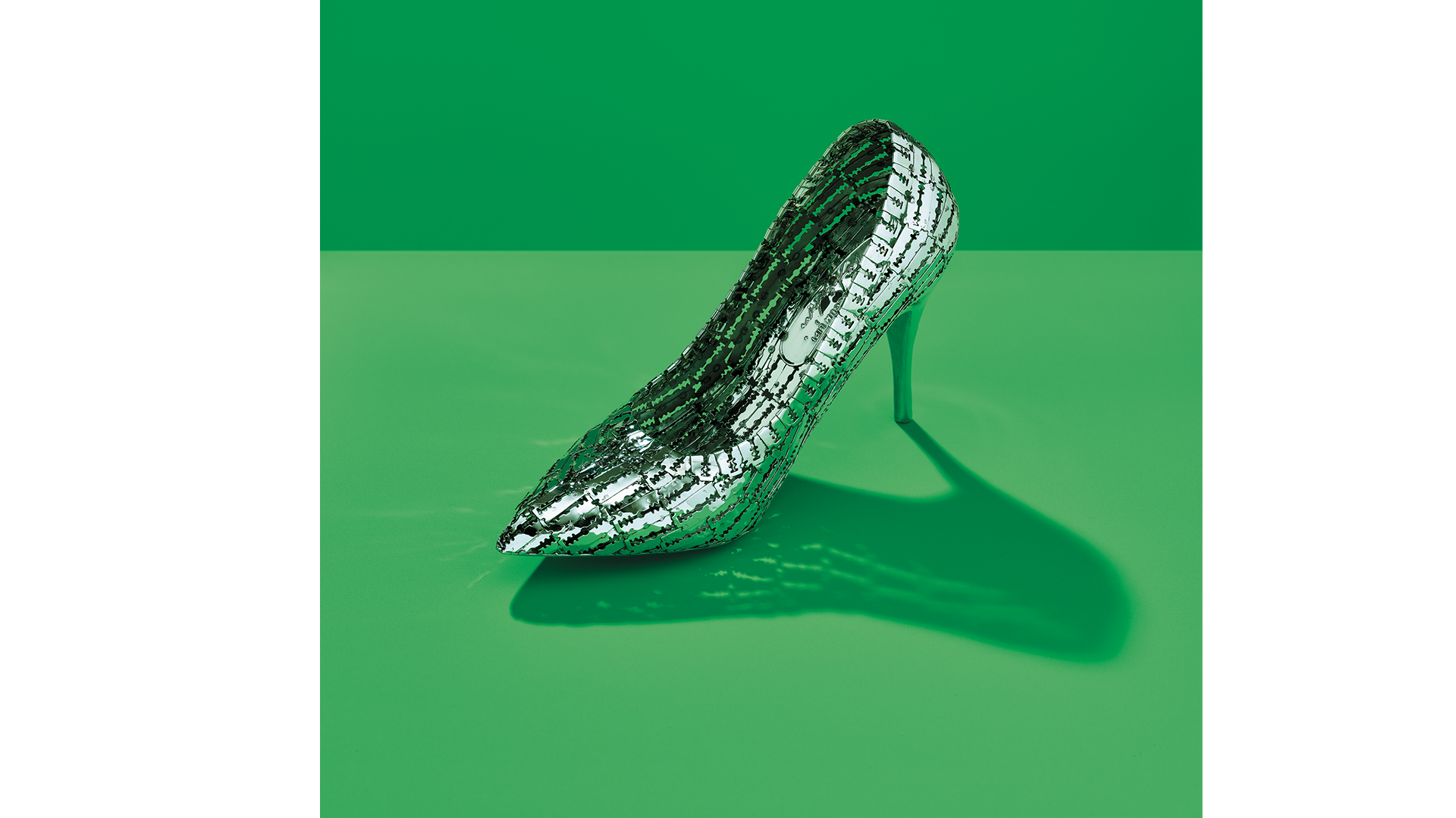 Chaussure en lames de rasoir